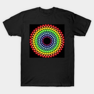 Rainbow Mandala - Bringing you a Smile T-Shirt